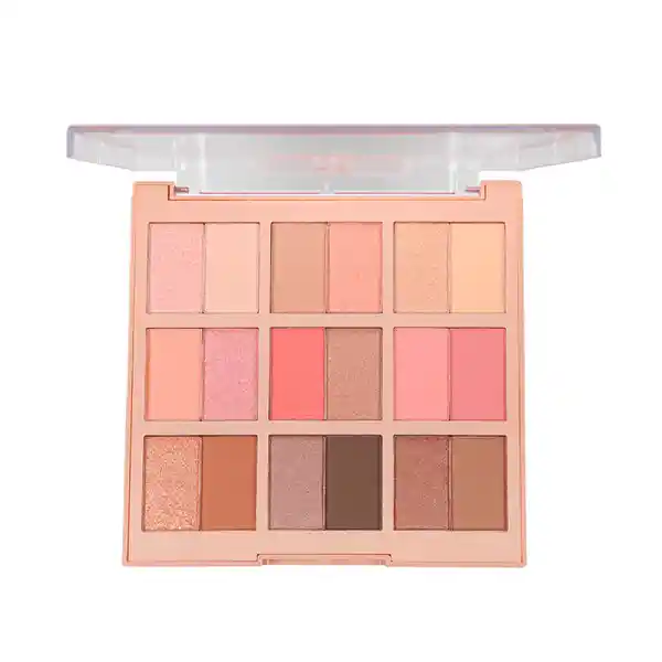 Paleta De Sombras Bys Peach Out 18 Tonos