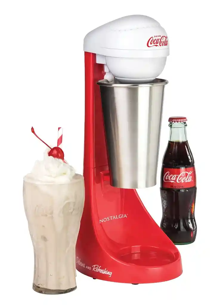 Batidora Mezcladora De Bebidas Eléctrica Nostalgia Malteadas Batidos
