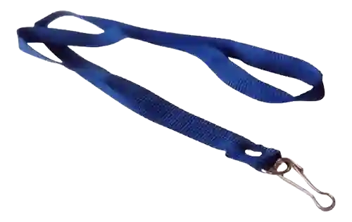 Cinta Reata Para Escarapela Porta Carnet X 50 Und Azul