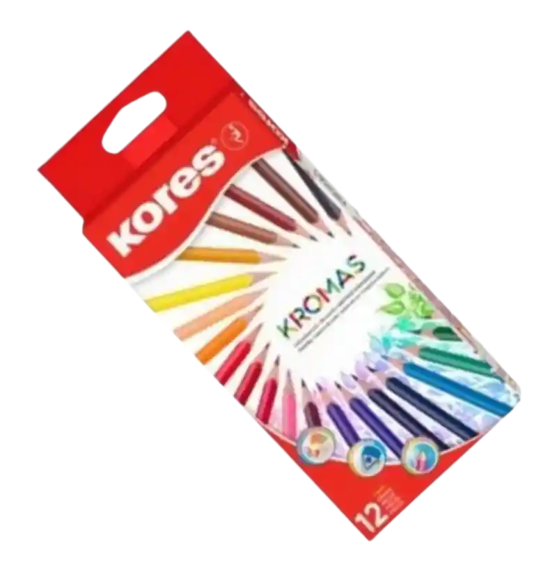 Caja Colores Kromas Kores X 12