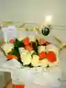 White And Orange