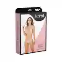 Conjunto Lencería Prisca Lerot Blanco Talla S-m