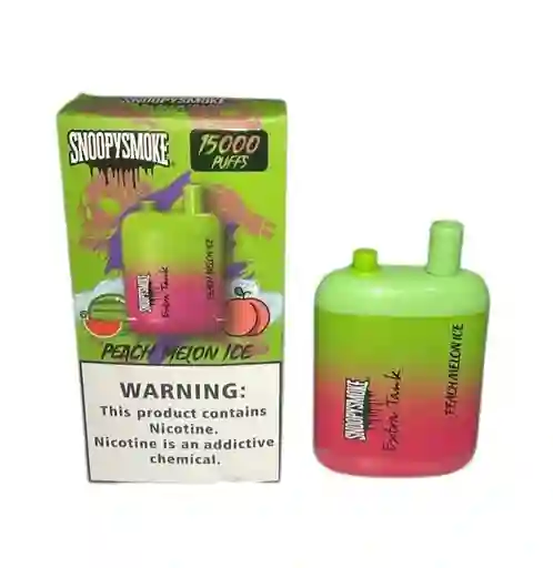 Vape Snoopy 15mil Puffs Durazno Vaper Vapper Vapeador Cigarrillo Electronico