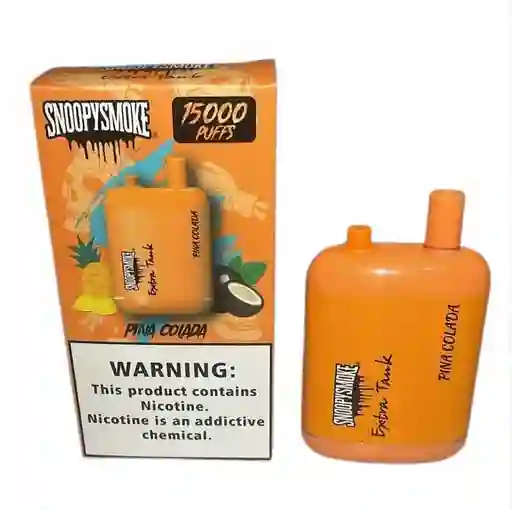 Vape Snoopy 15mil Puffs Piña Colada Vaper Vapper Vapeador Cigarrillo Electronico