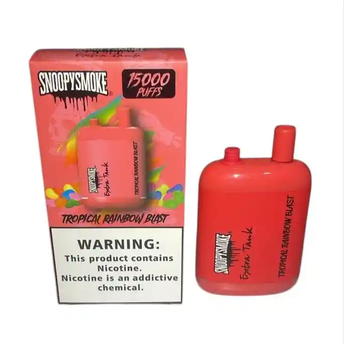 Vape Snoopy 15mil Puffs Tropical Vaper Vapper Vapeador Cigarrillo Electronico