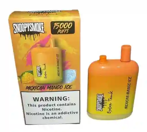 Vape Snoopy 15mil Puffs Mango Vaper Vapper Vapeador Cigarrillo Electronico