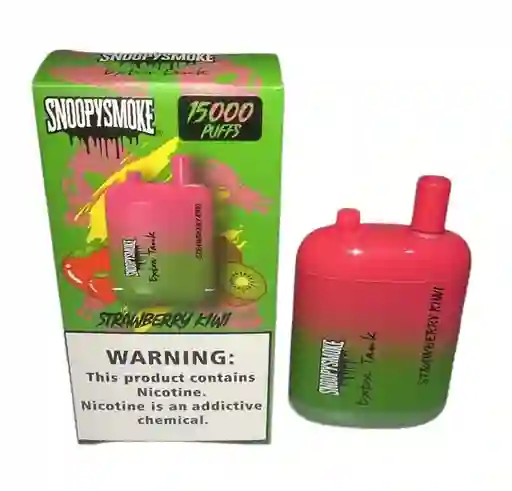 Vape Snoopy 15mil Puffs Fresa Kiwi Vaper Vapper Vapeador Cigarrillo Electronico