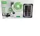 Gdtimes, Ventilador De Mesa Solar De 9 Pulgadas 8023