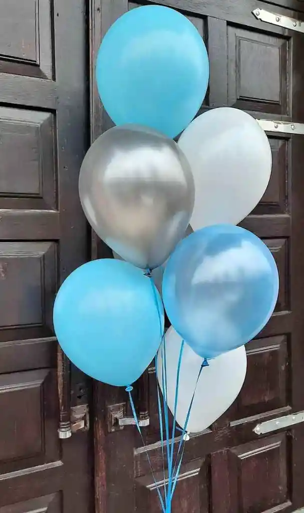 Globos En Helio Por Unidad Los Colores Que Elijas