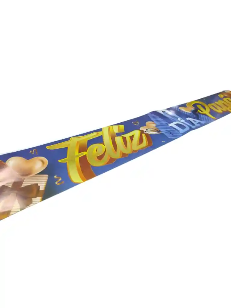 Banner Letrero Feliz Dia Papa Padre Decoración Fiesta