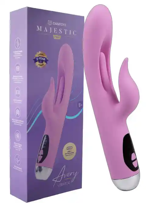 Vibrador Avery Majestic Pro Con Carga Usb-c