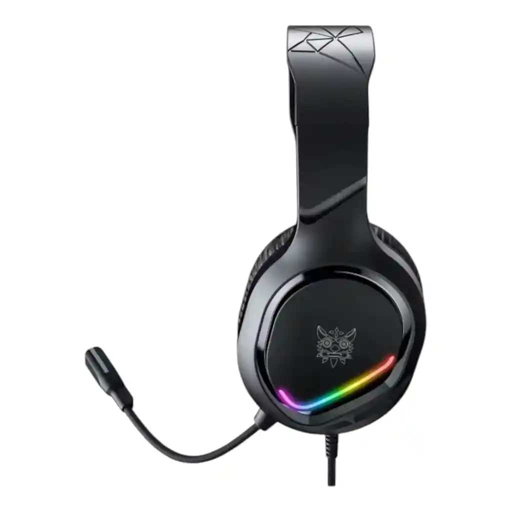 Diadema Auricular Gamer X31 Con Luz Rgb + Soporte Onikuma