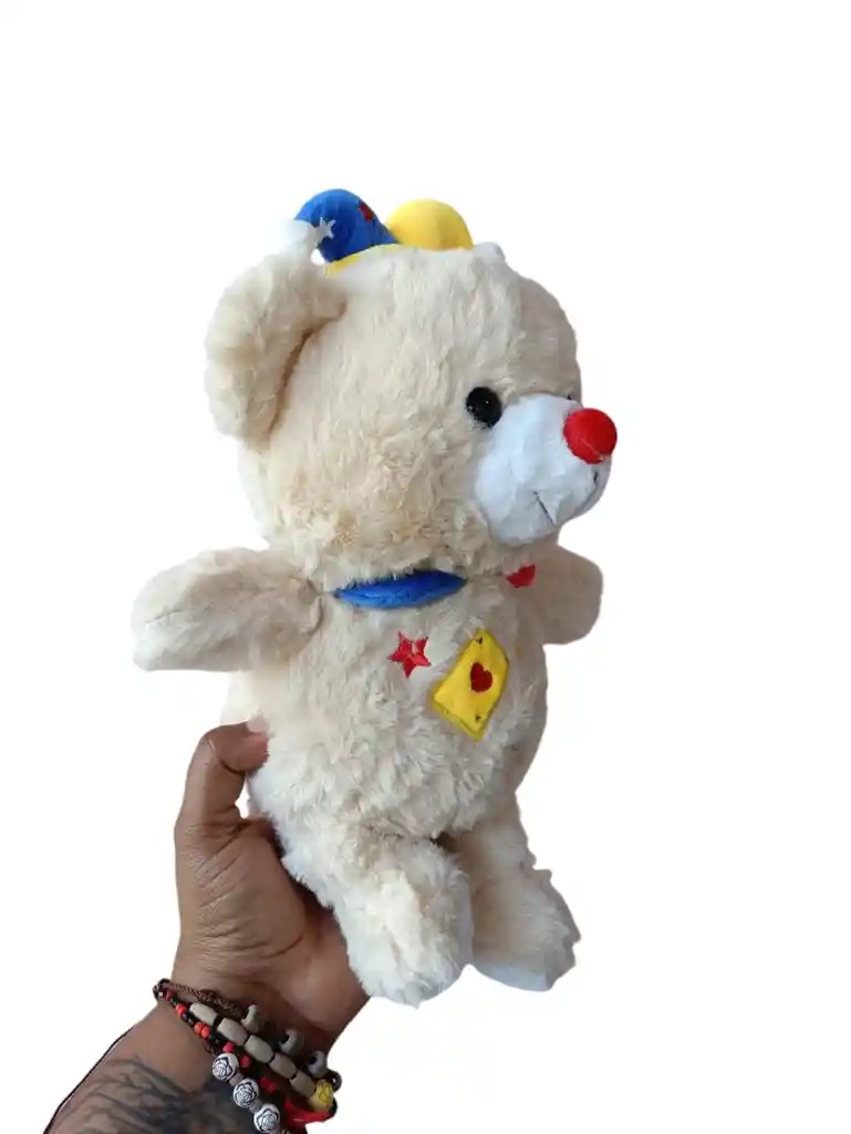 Peluche Oso Payaso Mini