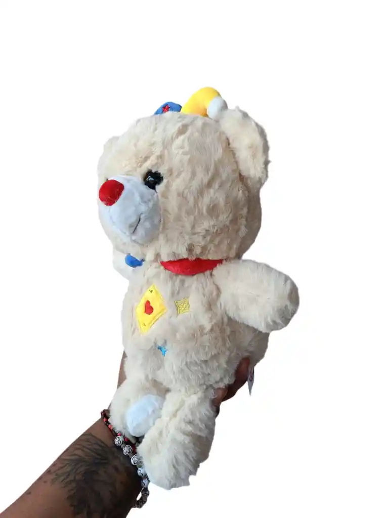 Peluche Oso Payaso Mini