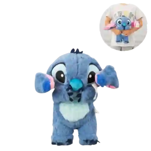 Peluche Muñeco Stitch 30 Cm Mueve Orejas