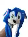 Capucha Luminosa Peluche Sonic
