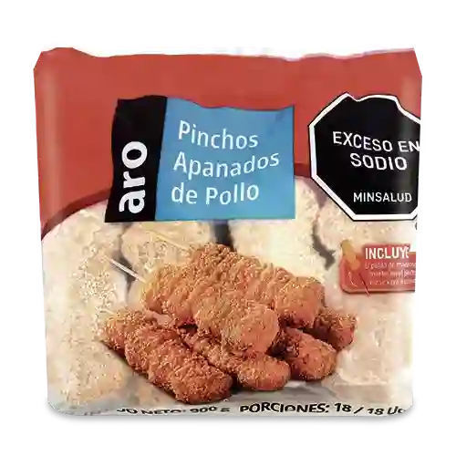 Pinchos Aro De Pollo Apanados 900g