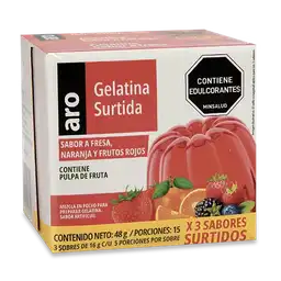 Gelatina Aro Surtida 48gen3u