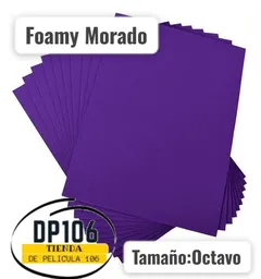 Foami Morado 1/8 X 1 Und / Foamy / Fomi
