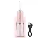 Irrigador Oral Dental Lavado Boca Dientes Recargable Usb Agua Rosa