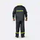 Impermeable Moto Siliconado 2pz Talla M Pvc