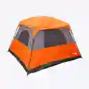 Carpa Clark 5 Personas 300x270x180cm Naranja 80% Poliuretano