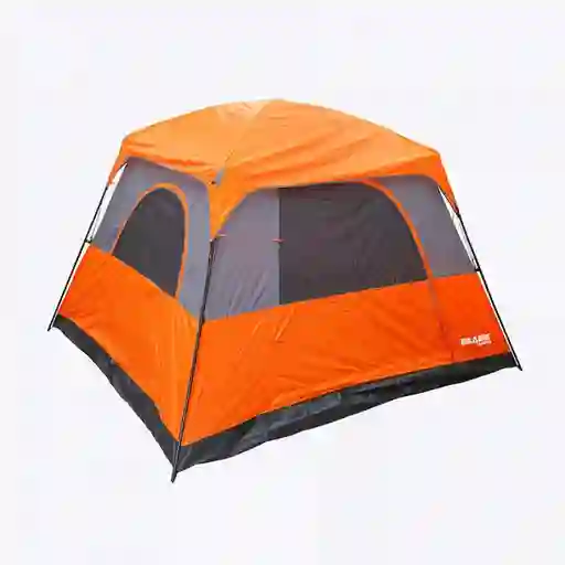 Carpa Clark 5 Personas 300x270x180cm Naranja 80% Poliuretano