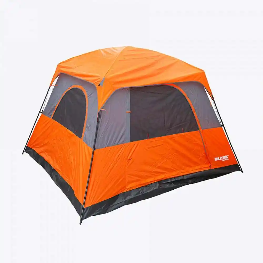 Carpa Clark 5 Personas 300x270x180cm Naranja 80% Poliuretano