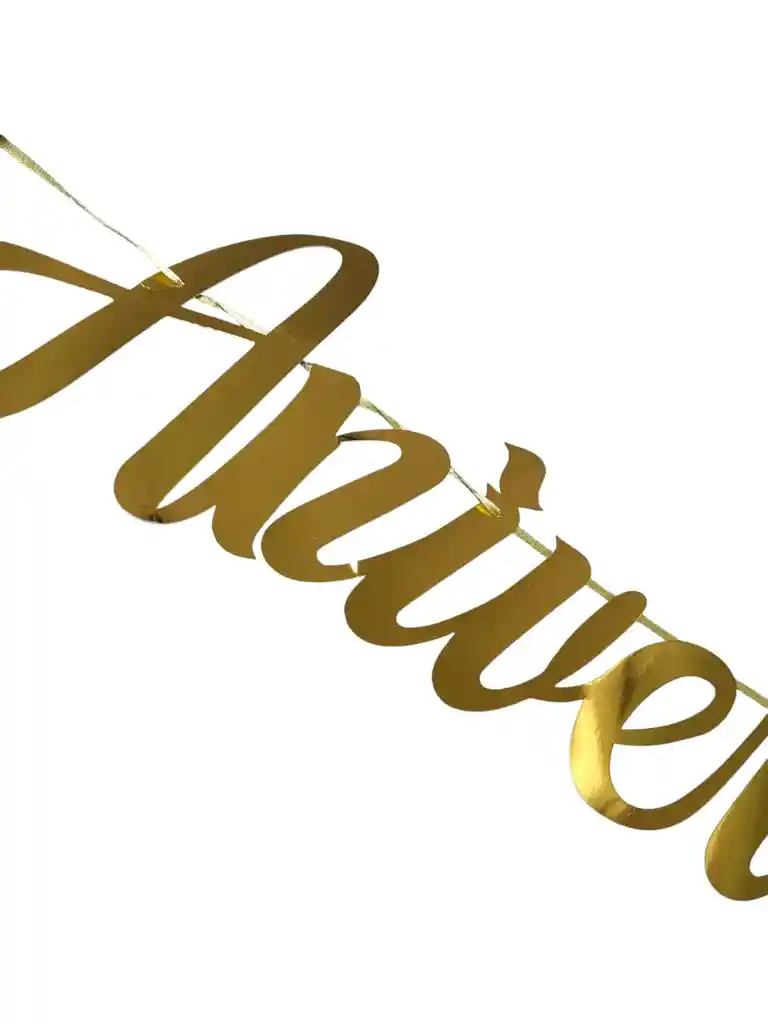 Banderín Guirnalda Fiesta Feliz Aniversario