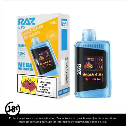 Vape Raz Iced Blue Dragon 25.000 Puffs