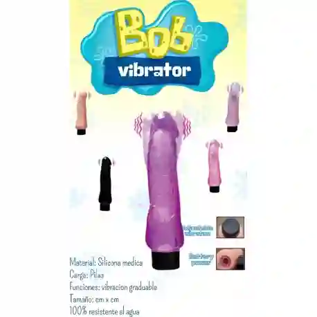 Vibrador Jelly Bob Vibration