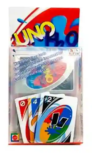 Uno Splash H2o Cartas Impermeables Plásticas Juego De Mesa
