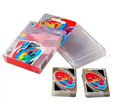 Uno Splash H2o Cartas Impermeables Plásticas Juego De Mesa