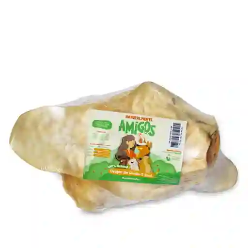 Amigos 2 Und De Orejas De Res Natural Y Deshidratadas Para Perros