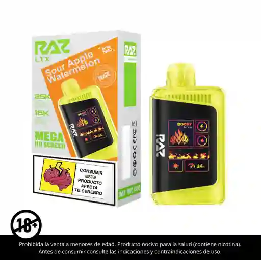 Vape Raz Sour Apple Watermelon 25.000 Puffs