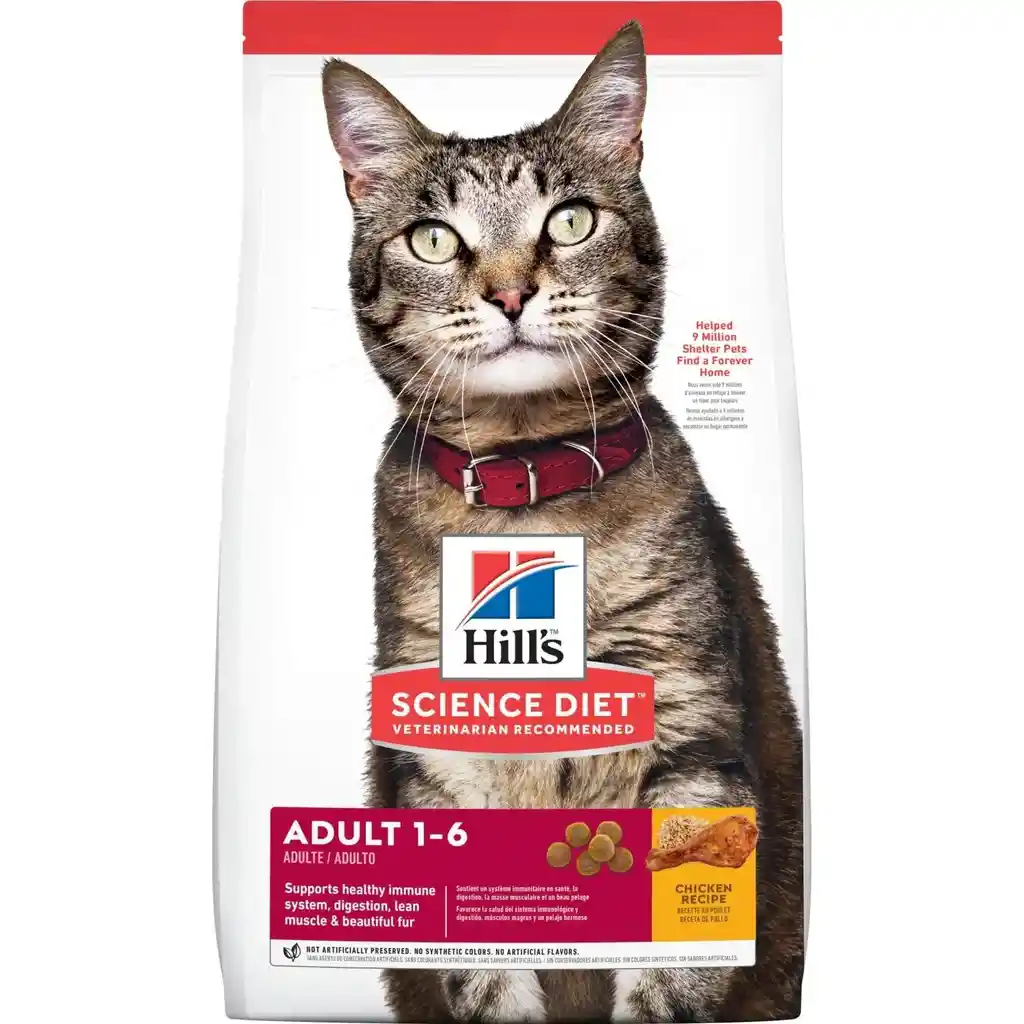 Hills Adulto 1-6 Alimento Para Gatos 1.58 Kg