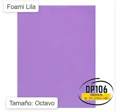 Foami Lila 1/8 X 1 Und