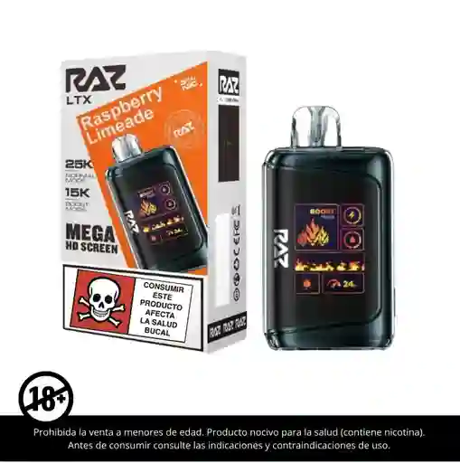 Vape Raz Raspberry Limeade 25.000 Puffs