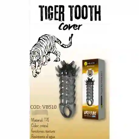Funda Para Pene Con Dientes De Tigre
