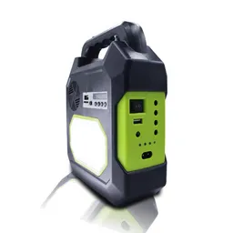 Gdsuper Sistema Iluminación Led Solar Cargador Radio Fm