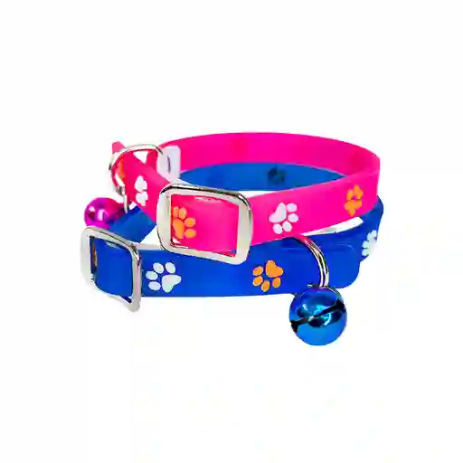 Collar Perro Y Gato Goma Huella