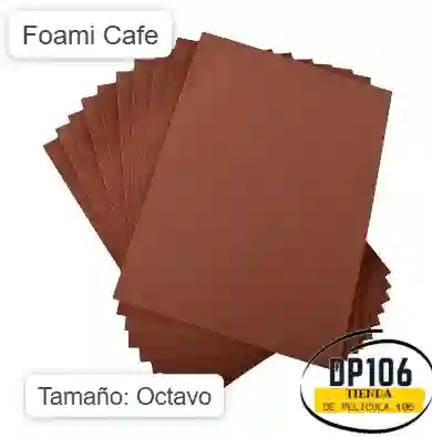 Foami Cafe 1/8 X 1 Und