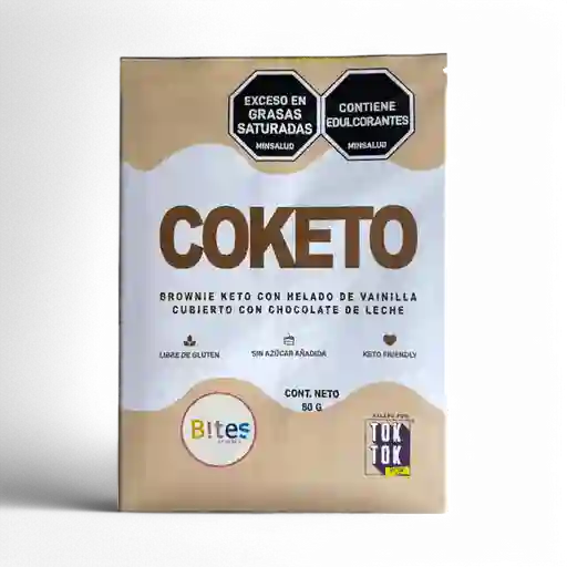 Brownie Keto Helado Vaini Choco X80gr Bi