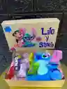 Caja Pq 18x13cm Lilo Y Stitch