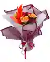 Ramo De Rosas Amatista Eterna