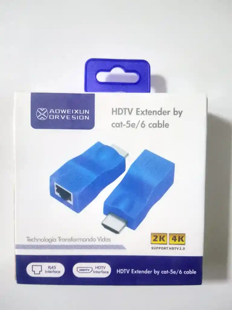 🔌📺 Extensor Hdmi Por Cable De Red Cat 5e/6 - Hasta 30 Metros 📺🔌
