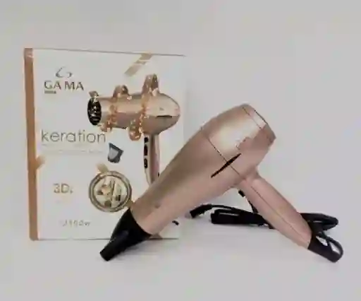 Secador De Cabello Gama Potenza 3d Keratina Original.