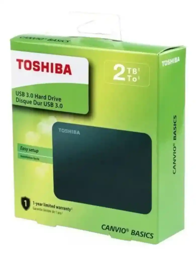 Disco Duro Externo Toshiba 2tb Negro
