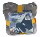 Capa Cobija Con Mangas Cobertor Gris