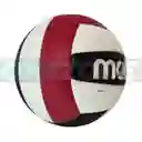 Balón De Voleibol #5 Playa-molten Suave Al Tacto Ms500/ Blanco-rojo-negro-br